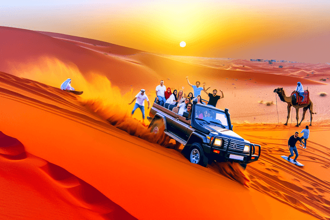 Desert Safari Dubai from Sharjah: Pickup Options & Best Package