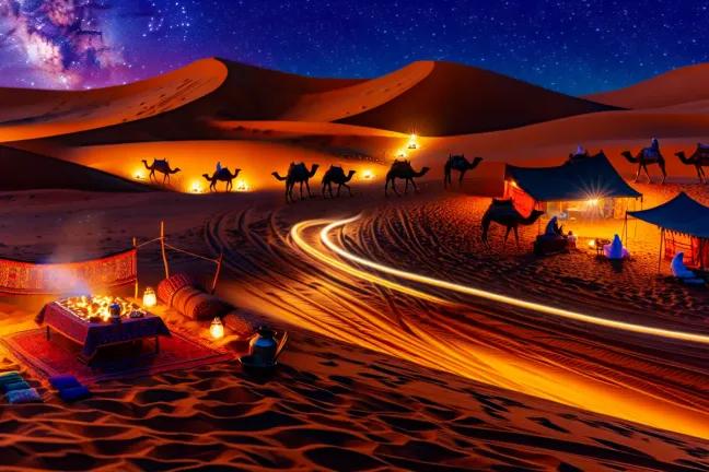 Arabian Nights Desert Safari Dubai: Tanoura, Fire Shows & Stargazing